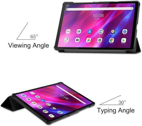 غطاء الحالة لـ Lenovo Tab K10/M10 Plus 10.3 "Tablet ، غطاء الحامل Tri-Fold Light-Fold Rachplabl in Kuwait