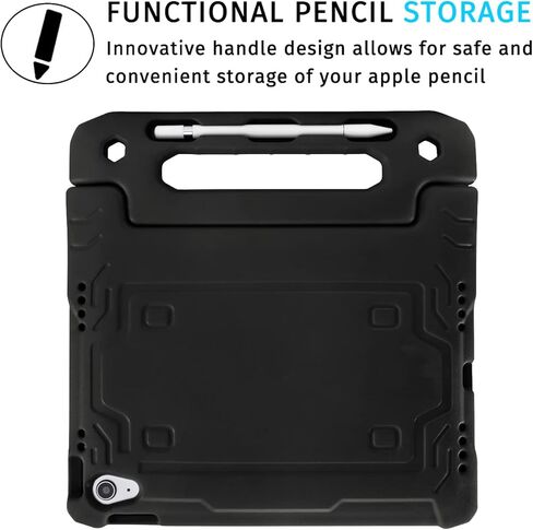 HDE Case for iPad 10th Generation 10.9 inch for Kids with Built-in Screen Protector Shockproof Cover with Multi Angle Viewing Handle Stand Hot Pink in Kuwait