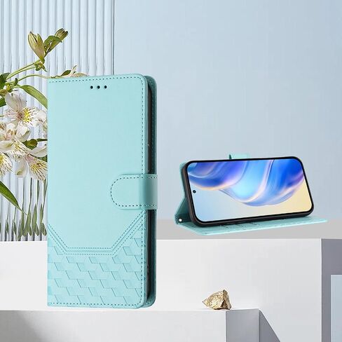 حقيبة محفظة لـ TCL 50 XE 5G مع RFID حظر بطاقة الائتمان PU PU HALEY FLIP KICKSTAND CLOSURE MAGNECTION COVER WONED MEN PHONE CASE FOR TCL 50 XE 5G. الوردي YBFC in Kuwait