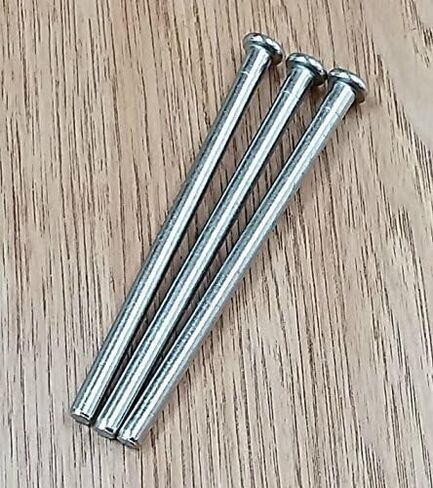 Hinge Outlet Hinge Pins for Doors, 4 inches, White, 3 Pack in Saudi Arabia