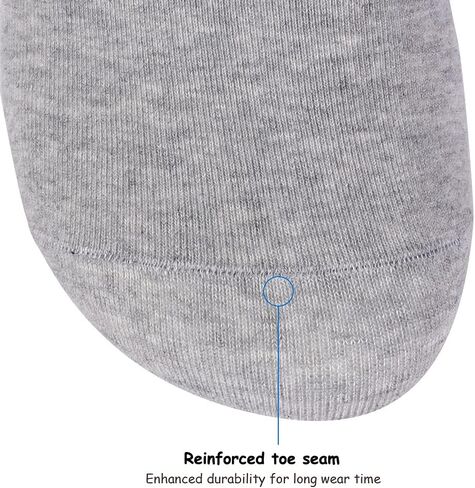 EnerWear-Coolmax Unisex 24P/10P Cotton Low Cut No Show Ankle Socks in Kuwait