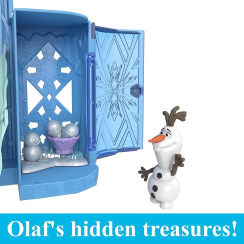 Mattel Disney Frozen Toys, Storytime Stackers Jasmine's Palace, Stackable Doll House with Small Doll, 2 Friends & 8 Pieces, Inspired by Disney's Aladdin Movie in Saudi Arabia