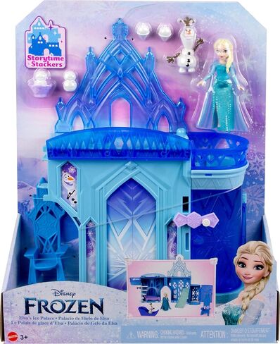 Mattel Disney Frozen Toys, Storytime Stackers Jasmine's Palace, Stackable Doll House with Small Doll, 2 Friends & 8 Pieces, Inspired by Disney's Aladdin Movie in Saudi Arabia