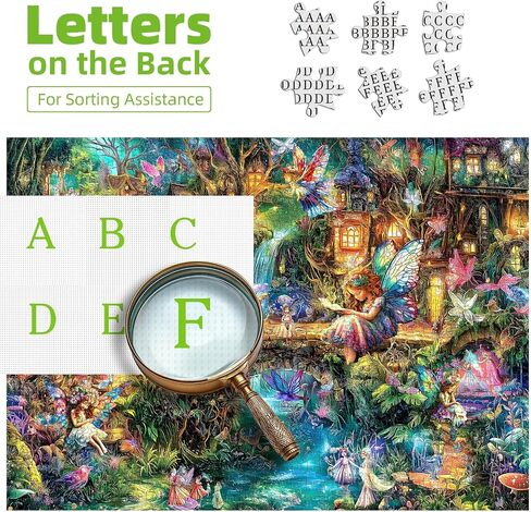Forest Under Starry Night Puzzles for Adults 1000 Pieces, Impossible Hard Difficult Challenging Puzzles for Adults, Gradient Magic Colorful Jigsaw Puzzle 1000 Pieces in Saudi Arabia