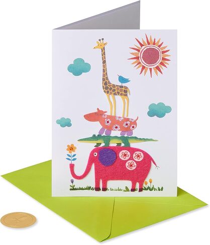 Papyrus Baby Shower Card for Girl (So Happy You're Here) in Saudi Arabia