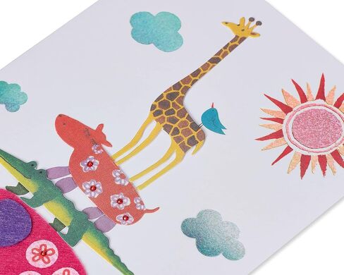 Papyrus Baby Shower Card for Girl (So Happy You're Here) in Saudi Arabia