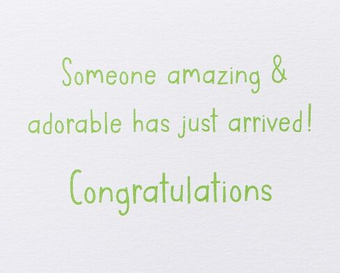 Papyrus Baby Shower Card for Girl (So Happy You're Here) in Saudi Arabia
