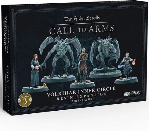 Modiphius Entertainment The Elder Scrolls: Call to Arms - Spriggans Expansion - 3 منمنمات وقواعد من الراتنج غير المطلية، لعبة لعب الأدوار، شخصيات الفصل 3، أشكال بمقياس 32 مم، آر بي جي in Saudi Arabia