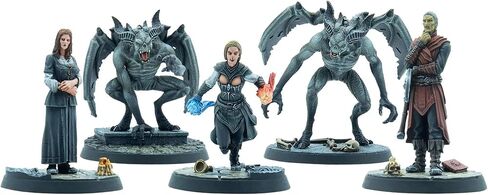 Modiphius Entertainment The Elder Scrolls: Call to Arms - Spriggans Expansion - 3 منمنمات وقواعد من الراتنج غير المطلية، لعبة لعب الأدوار، شخصيات الفصل 3، أشكال بمقياس 32 مم، آر بي جي in Saudi Arabia