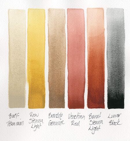 DANIEL SMITH Hand Poured Watercolor, Half Pans, Ultimate Mixing Set with 15 Watercolor Half Pans, 15 Empty Half Pans, 2 Plastic Travel Cases (total 32 pieces) 285650009 in Saudi Arabia