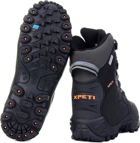 XPETI Women's Thermator Mid High-Top Waterproof Outdoor Hiking Boot in Kuwait