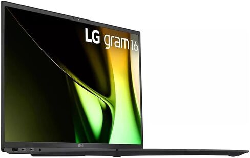 LG Gram 16 Ultra-Portable Laptop, 16" WQXGA Touchscreen Business Laptop, Intel Evo Edition Ultra 7-155H, Intel ARC Graphics, 32 GB RAM, 2 TB SSD, Office Pro 2024 Lifetime License & Win11 Pro, Mouse in Kuwait