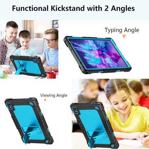 for Urao C107/Jeazans OC101/Jeazans C107 Tablet Case with Shoulder Strap Kickstand Kids Friendly for Urao C107 Tablet Case/for Freeski C107/HiGrace C107/ZOFYWNAS C107 10.1" Tablet (BlackBlue) in Kuwait