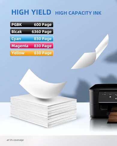 خرطوشة حبر بديلة متوافقة مع HP 564 XL 564XL عالية الإنتاجية (2PB/2B/2C/2M/2Y) لطابعات DeskJet 3520 3522 OfficeJet 4620 Photosmart 6525 6520 7520 5520 7510 5510 7525 (10 عبوات) in Kuwait