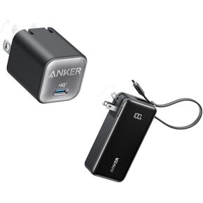 Anker USB C GaN Charger 30W, 511 Charger (Nano 3) 3-in-1 PowerBank