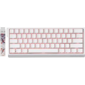 Hyekit x FGG MADLIONS MAD 60 HE RGB PRO 60% Wired Magnetic Switch Gaming Keyboard with Adjustable Actuation, 8K Hz Polling Rate, Rapid Trigger Mode, Hall Effect Switches, for PC/Mac, White