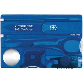 Victorinox Swiss Army Swisscard Lite Pocket Tool, Sapphire