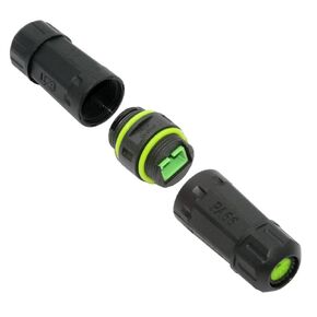 chenyang RJ45 Waterproof Coupler,IP68 CAT6 RJ45 Female to Female Outdoor Ethernet Cable Extension Waterproof Adapter