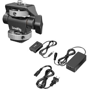 SMALLRIG Bundle Field Monitor Mount with Cold Shoe NP-FZ100 Dummy Battery