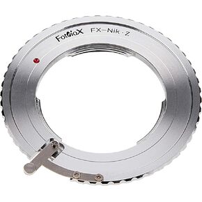 Fotodiox Lens Mount Adapter, Compatible with Fuji X-Series Mirrorless Manual Focus Lenses and Compatible with Nikon Z-Mount Mirrorless Cameras