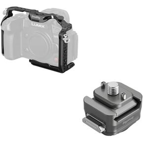 SmallRig Quick Release Cage for Panasonic LUMIX GH7 / GH6 and HawkLock H21 Universal Quick Release Mount Plate Kit