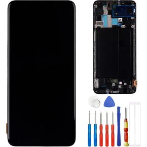 LCD OLED Screen Compatible with Samsung Galaxy A70 SM-A705F, SM-A705FN, SM-A705GM, SM-A705MN 6.7" inch LCD Touch Screen Display Assembly Frame