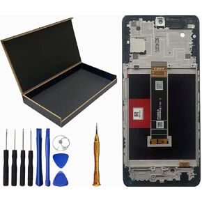 LCD Screen Display Touch Digitizer Assembly Frame Replacement for TCL 50 Pro NxtPaper LCD Screen T803E T803D 6.8"