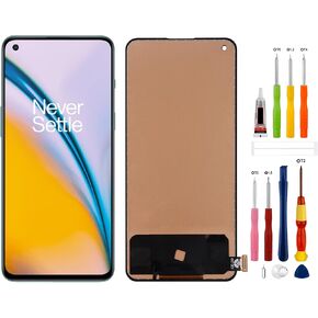 TFT Display Replacement Compatible with Oneplus Nord 2 5G (Nord CE 5G/Oppo Find X3 Lite)（No Fingerprint Touch Screen Digitizer Assembly with Repair Tools-6.43inch
