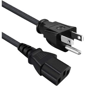 استبدال سلك الطاقة 8ft AC لـ Tascam CD-RW900SL CD-RW900MKII SS-CDR1 DA-3000 SS-R100 Recorder 3 Prong Power Cord