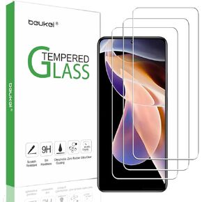 (3 Pack) Compatible for Xiaomi Redmi Note 11 Pro 5G + 4G (Xiaomi Redmi Note 11 Pro+ 5G + 4G) Screen Protector Tempered Glass, (6.67 inch) Touch Sensitive,Case Friendly, 9H Hardness