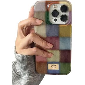 Trendy Aesthetic Cute Colorful iPhone 15 Case Shockproof Design Slim Fit Protective Cover Phone Case with for Women Girls