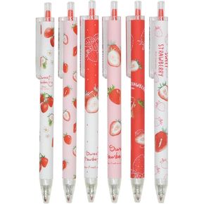 YYaaloa 12pcs Cute dinosaur Pens Black Gel Ink Pens Retractable 0.5mm Gel Pens