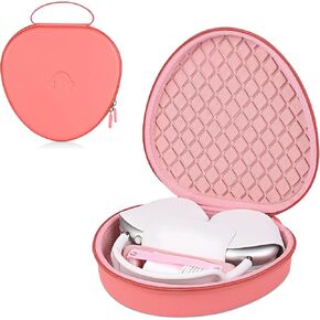 Headphone Case for AirPods Max Hard Portable Over Ear Headphone Carrying Case, Wireless Headphone Storage Protective Case for Travel Home