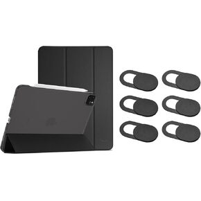 ProCase iPad Pro 11 Case 2021 2020 2018 Bundle with 6 Pack Webcam Cover Slide for Laptop Phone