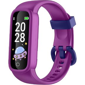 EURANS Kids Fitness Tracker Watch for Boys Girls Teens Ages 5-12, IP68 Waterproof with Heart Rate & Sleep Tracking, Pedometer, Alarm Clock, Calorie Step Counter Watch