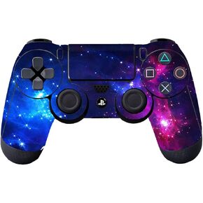 Vinyl Skin Sticker Protector for Sony Playstation 4 PS4 Controller Joystick Set (Controller Skin, A)