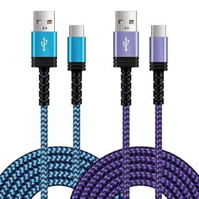 FiveBox Phone Charger Power Cord Cable for iPhone 16e, 16, 16 Pro Max, 16 Pro, 16 Plus, 15, 6ft Fast Charging Cable, USB A to Type C Wire