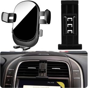 Car Phone Holder for Lincoln Nautilus/MKX Auto Accessories [Only for 2019-2020 Nautilus & 2016-2018 MKX] [Auto Lock Hands Free Cell Phone Mount Car fits for iPhone & All Smartphones]