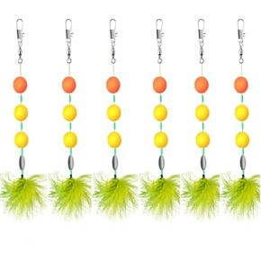 Carp Fishing Hair Rigs Set, Curved Carp Hooks, Barbed Hooks, Carp Hooks, Handmade Carp Rigs, Fishing Accessories 6# 8#