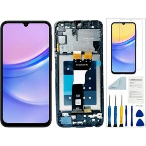 for Samsung Galaxy A05s Screen Replacement for Samsung A05s LCD Screen Replacement with Frame for Samsung Galaxy A05s SM-A057u A057a A057w A057f Display Touch Screen Assembly Repair Parts