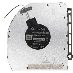 New Cooling Fan Replacement for DELL Latitude 7420 E7420 Laptop EG50040S1-CM60-S9A P/N: 00WR96 0WR96 DC5V 0.41A