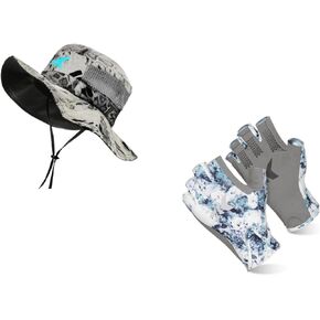 KastKing Sol Armis Boonie Hat and Gill Raker II Gloves