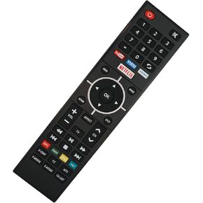 Replacement Remote Control Compatible for Westinghouse TV Made After Year 2015 WE50UB4417 WE55UB4417 WD40FB2530 WE55UDT108 LED Smart UHD 4K TV with Netflix, YouTube, VUDU, Pandora Hotkeys
