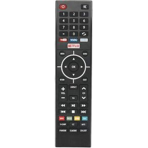 AIDITIYMI Replacement Remote Control Fit for Element Smart Digital LED TV ELST4017 ELSJ4016 ELST4316S ELST5016S ELSJ5017 E4SFT5017 E4SFT5517 E2SW3918 RNSMU5536