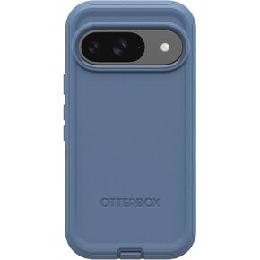 OtterBox Google Pixel 9 & Pixel 9 Pro (Only) - Defender Series Case - Baby Blue Jeans (Blue) - Case Only/No Clip - Rugged & Durable - Non-Retail Packaging