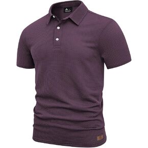 قمصان البولو من Zity Mens قصيرة الأكمام الرياضية لعبة Polos الرطوبة الرطوبة