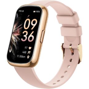Health Fitness Tracker for Men Women: Activity Trackers with 24H Heart Rate Monitor Blood Oxygen Sleep Tracker Calorie Step Counter 5ATM Waterproof Fitness Smart Watches Compatible with iPhone Android