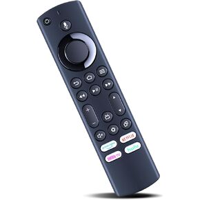 NS-RCFNA-21 REV D/NS-RCFNA-21 Rev B Replacement Voice Remote Control Compatible for Insignia and Toshiba Smart TV, for 2022 Chrysler Pacifica HybridRear Seat DVD Theater