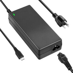 Fancy Buying 90W USB C Type-C Charger لـ Lenovo ThinkPad Carbon X1 5th 6th Gen ، GX20M33579 4x20M26268 IdeaPad 13 "720 P580 P500 Y400 Y500 Yoga 370 920 920 X390 X395
