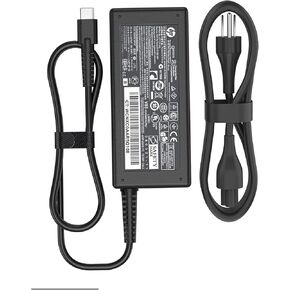 65W USB C Type C Laptop Charger fit for HP Chrome Book 14 13 X360 G5 14-ca051wm 14-ca061dx 14-ca020nr 14-ca040nr 14-ca043cl 14-ca 052wm 11 11A G6 G7 G8 EE Spectre EliteBook Power Adapter